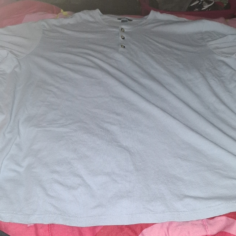 Eddie Bauer Men's Light Blue Shirt